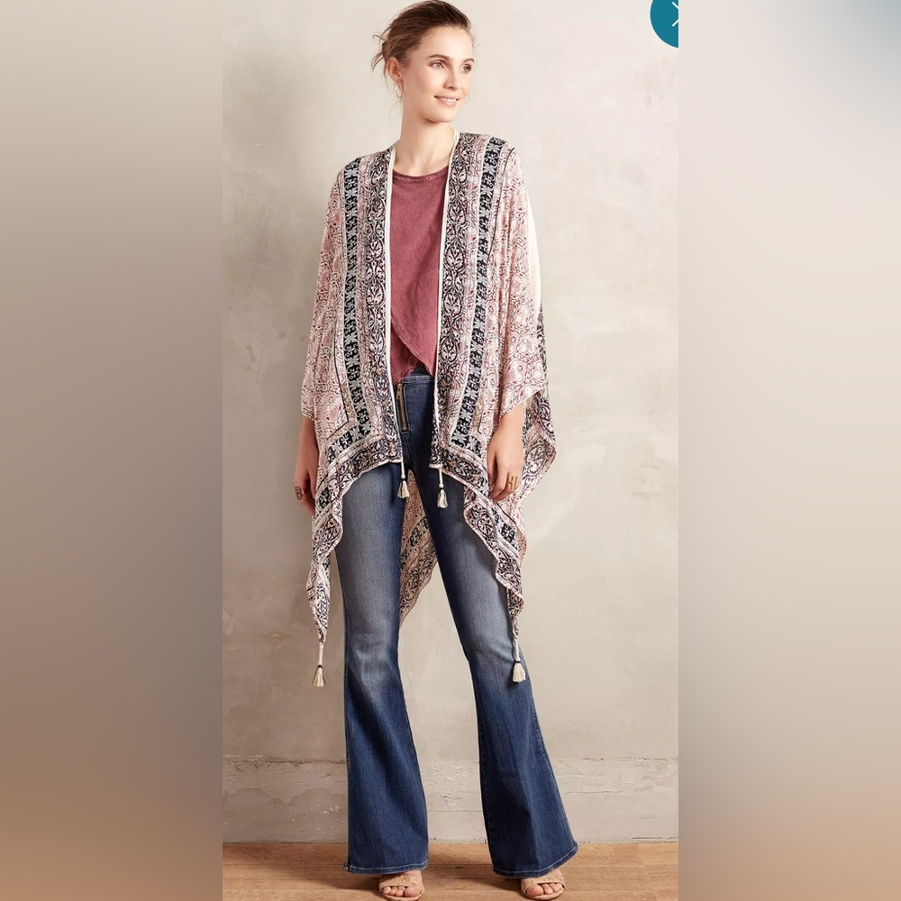 Anthropologie Amadaos Kimono one size